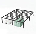 Full Size 12 Inch Platform Bed Frame, Heavy Duty Metal Foundation Frame, Noise-Free Sturdy Steel Slats, Underbed Storage, No Box Spring Needed, Quick Setup