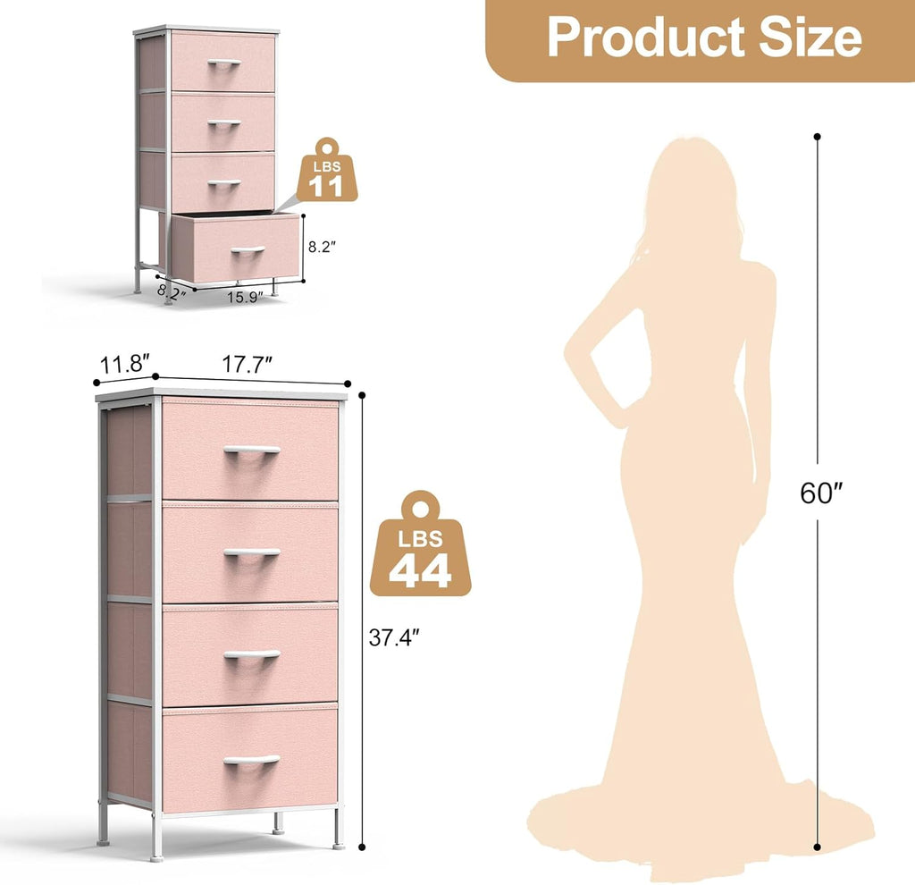 End Tables, Side Table Tray Sofa Portable Metal Frame Adjustable Feet, Wood Stand for Office