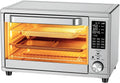 Air Fryer Toaster Oven Combo Extra Large with Smart Probe, 29.6QT Oven Countertop 12 Functions in 1, 7 Accessories Included, Stainless, Up to 450??F