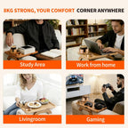 Couch Arm Tray, 3 in 1 Clip on Sofa Arm Tray with 360?? Rotating Phone Holder, Foldable Couch Armrest Table for Drinks & Snacks, Brown