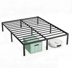 Twin Bed Frame, Heavy Duty Sturdy 12 Inch Metal Platform Bed Frames, Enhanced Stability & Noise-Free, Under-Bed Storage, No Box Spring Needed, Easy Assembly
