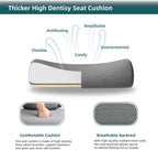 Home Office Desk Chair with Footrest, High-Back Mesh Rolling Swivel Reclining Chairs with Wheels, Comfortable Headrest, Lumbar Support, Comfy Arms for Home, Office, Gaming, Student,Elegant Grey