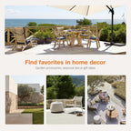 Patio Furniture Set 4 Pieces, Outdoor Furniture with Soft Cushion and Glass Table, All Weather Manual Weaving Wicker Rattan Patio Chairs for Garden, Terrace, Porch, Lawns,Black
